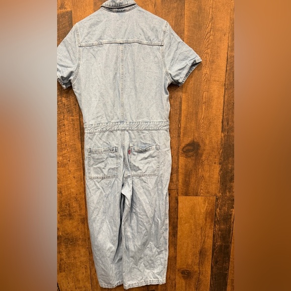 Levi's Women's Short Sleeve Heritage Jumpsuit large EUC - Picture 3 of 8